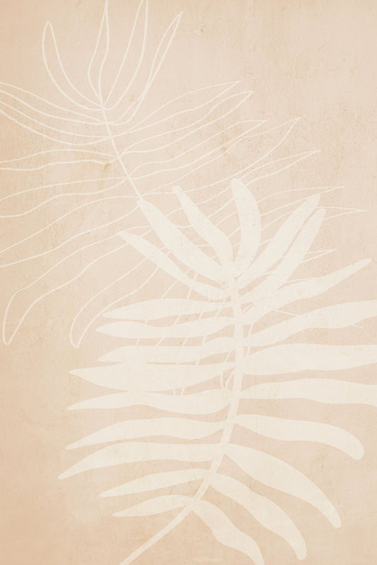 Soft Botanical Prints Wall Mural