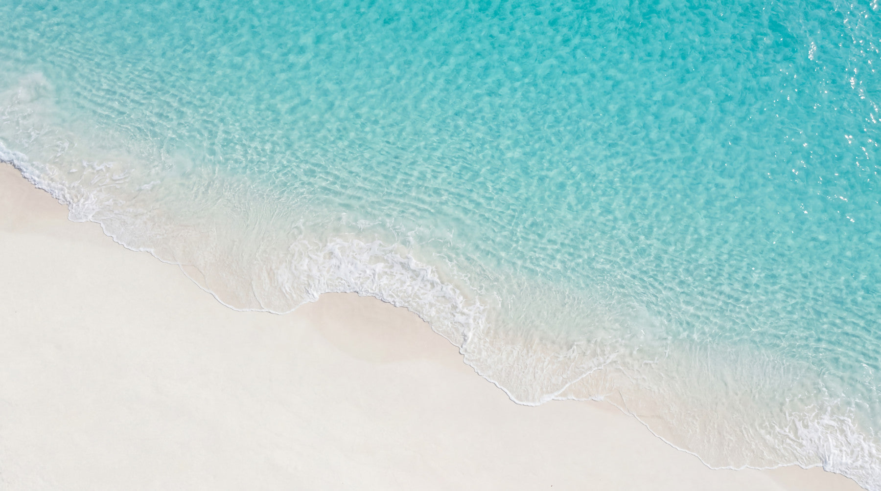 Aqua Shoreline Bliss Wandbild