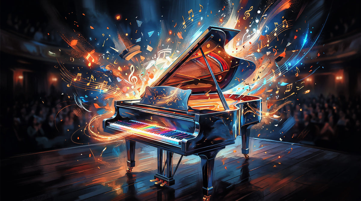 Melody Burst Wandbild
