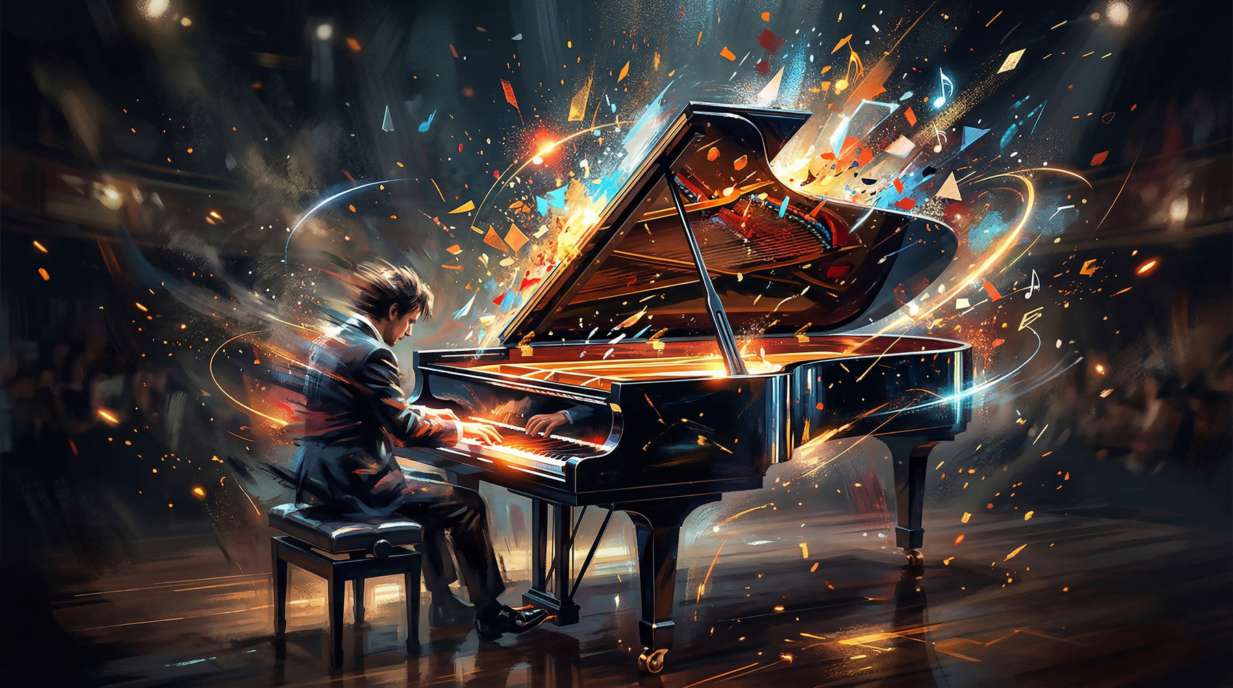 Symphony of Light Wall Mural