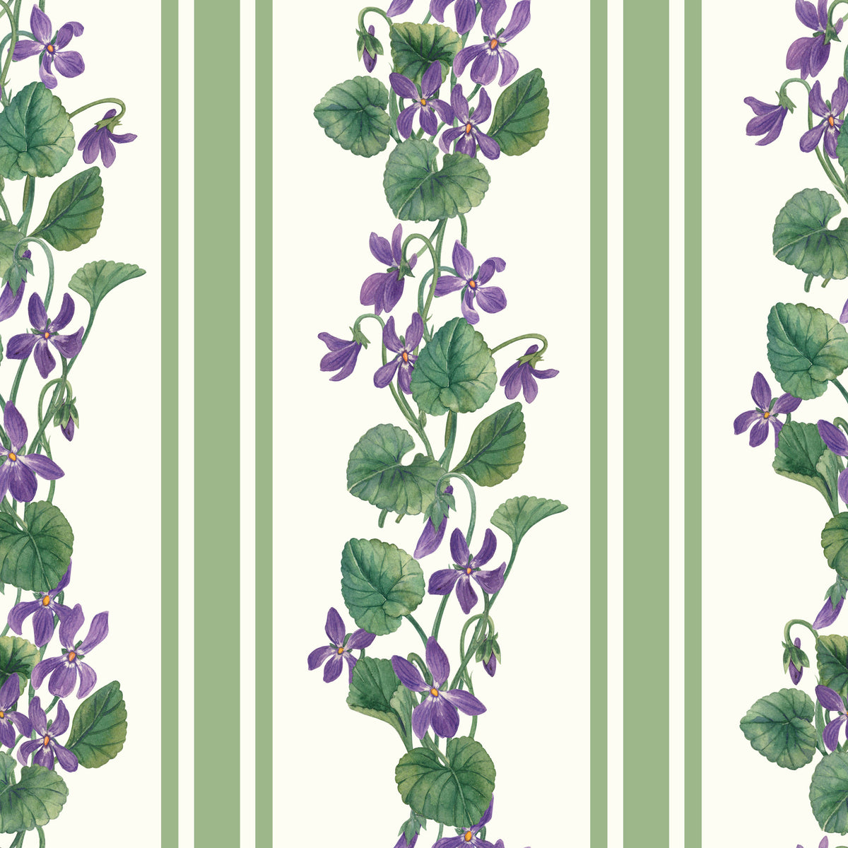 Striber og violer/ grøn og violet tapet⁠ in your room