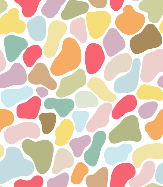 Verspielte Kieselstein-Palette Tapete⁠