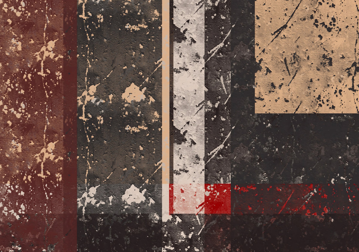Urban Canvas Abstract Wall Mural in your room — zoomed