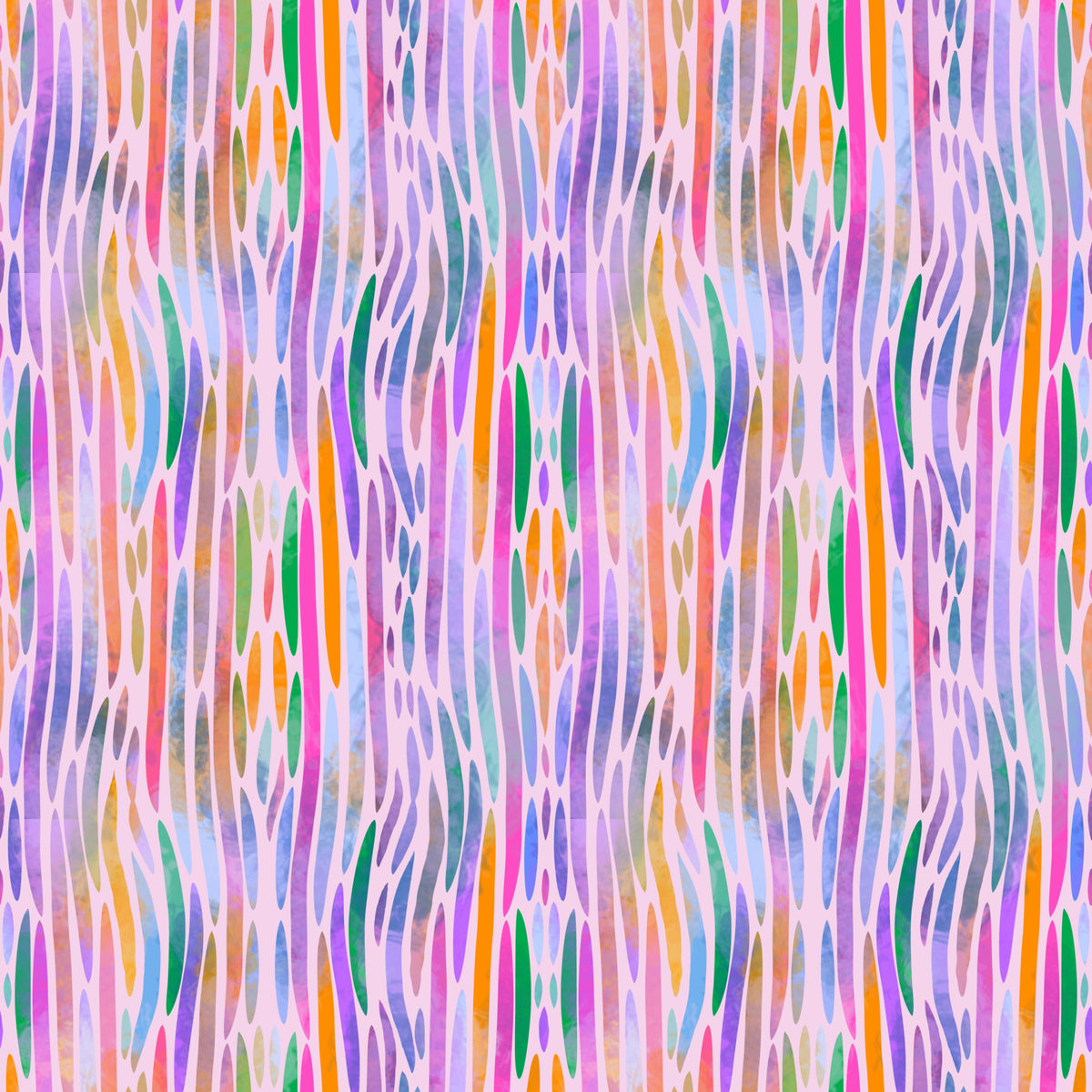 Multicolor rainbow Chromatic Flow Pattern Wallpaper⁠ in your room