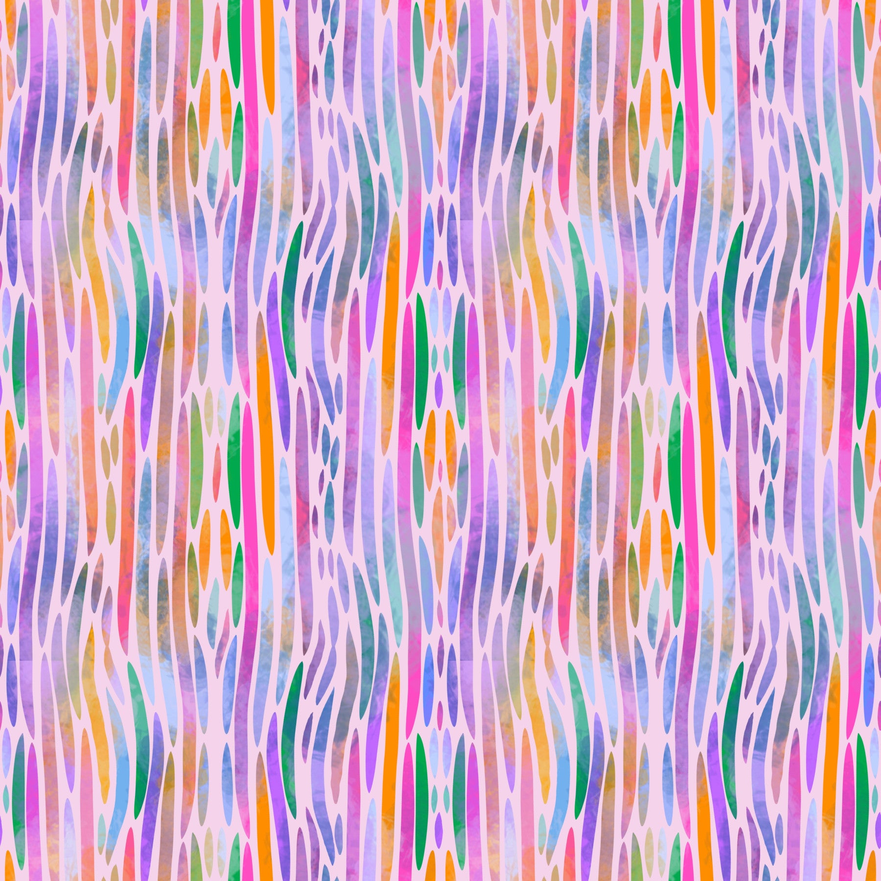 Multicolor Regenbogen Chromatisches Flussmuster Tapete⁠