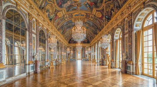 Palais de Versailles : Fresque murale Grandeur de la Galerie des Glaces