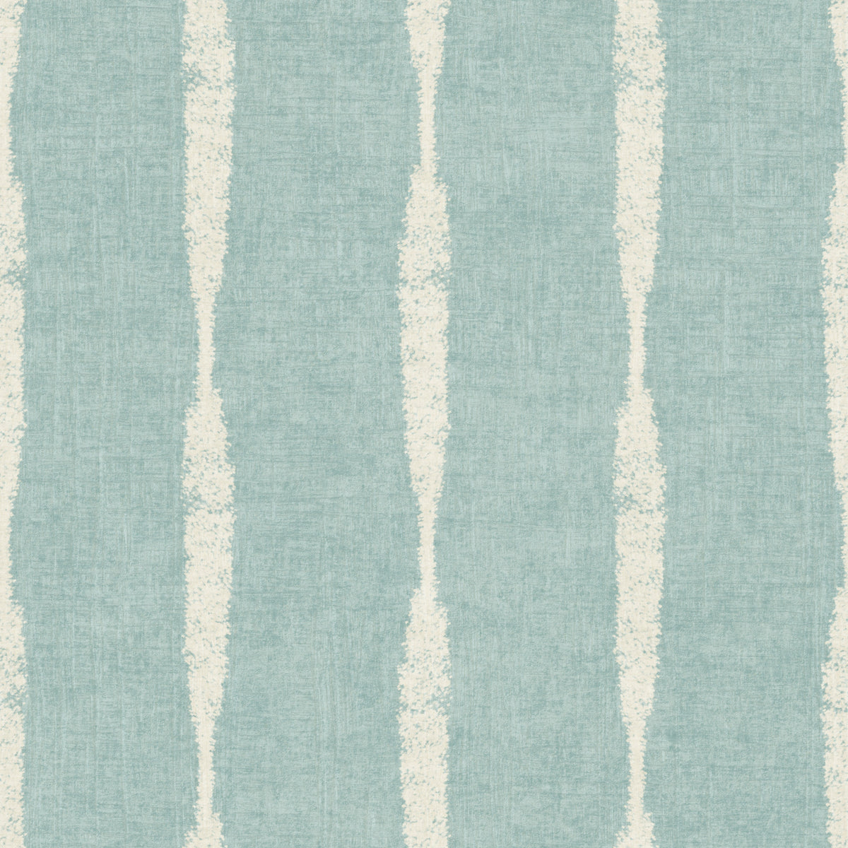 Papier peint à rayures texturées crème vieillies sur fond bleu doux in your room