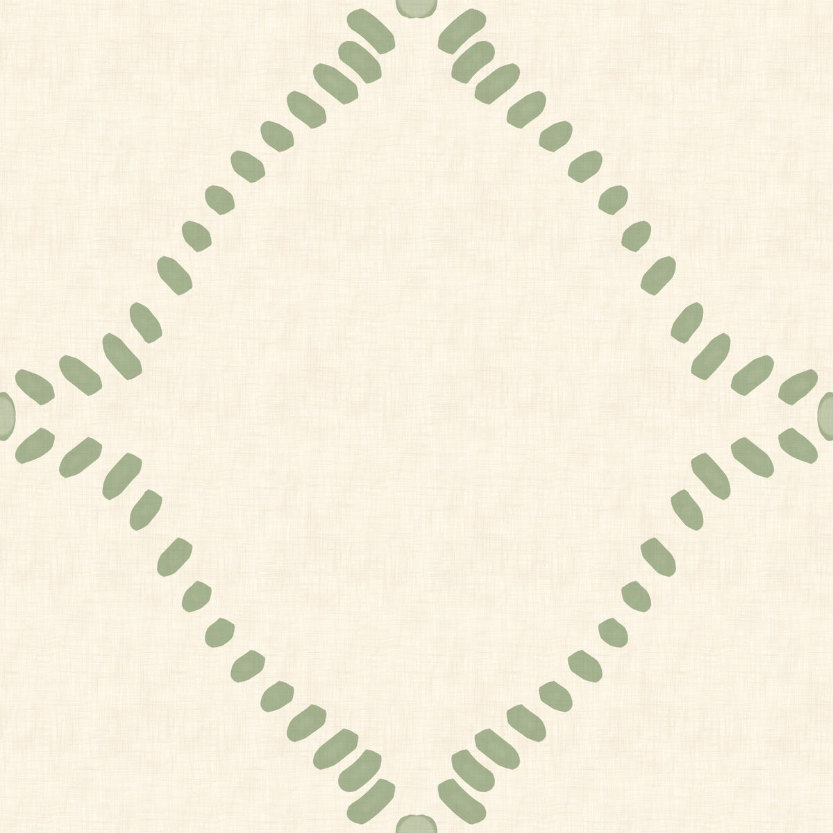 Papier peint à treillis vert côtier bohème plage in your room — zoomed