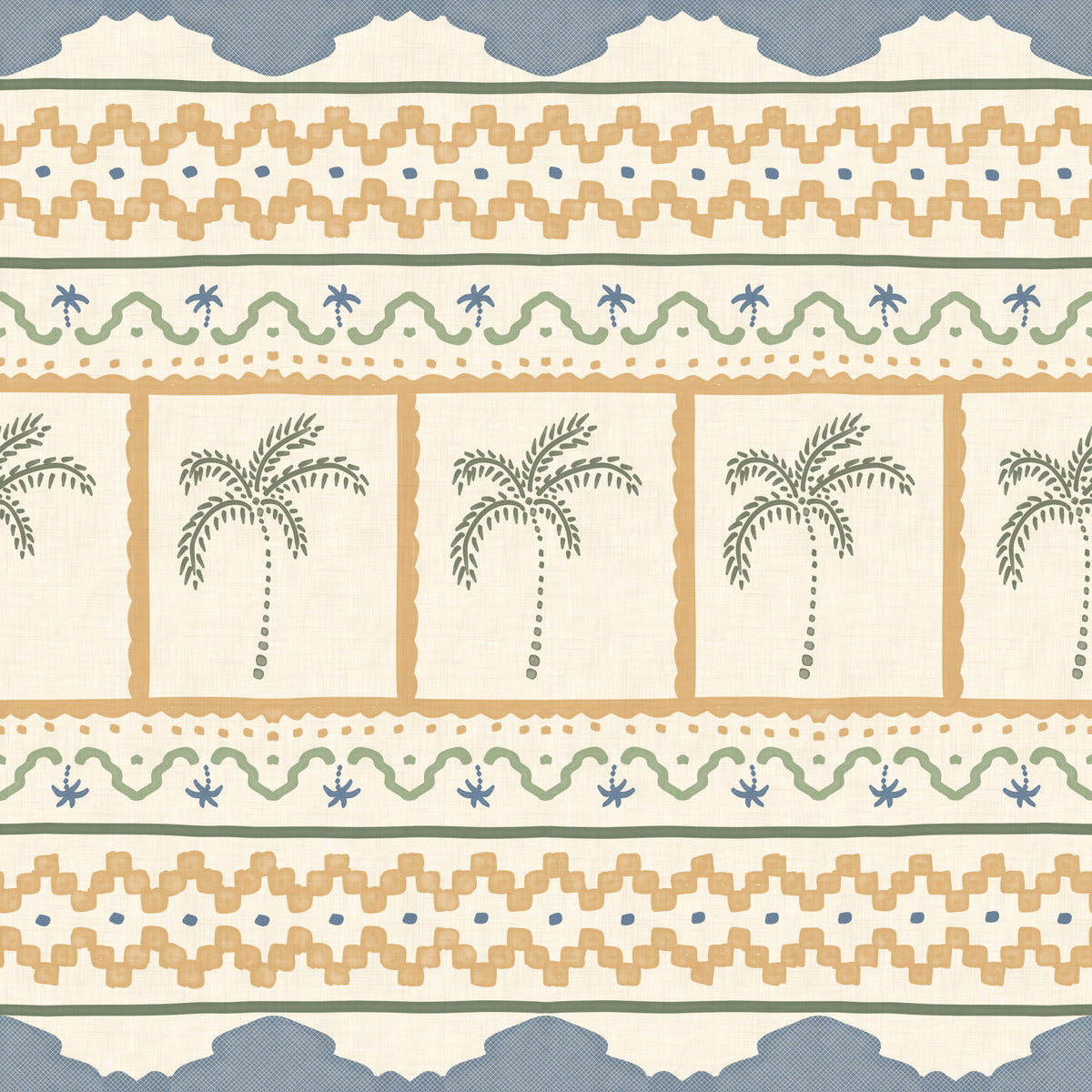Marrakesh Ornament Textil-Tapete in your room