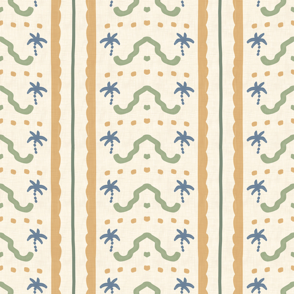 Papier peint Ornement rayé Marrakesh in your room — zoomed