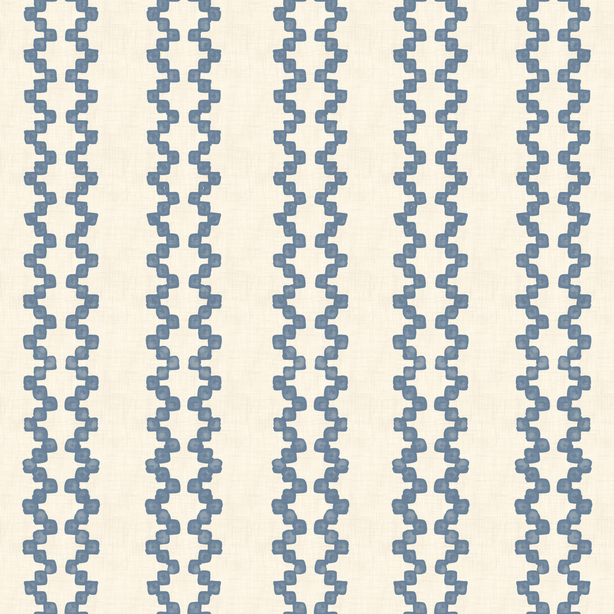 Papier peint Zellige à motif rayé bleu ardoise in your room