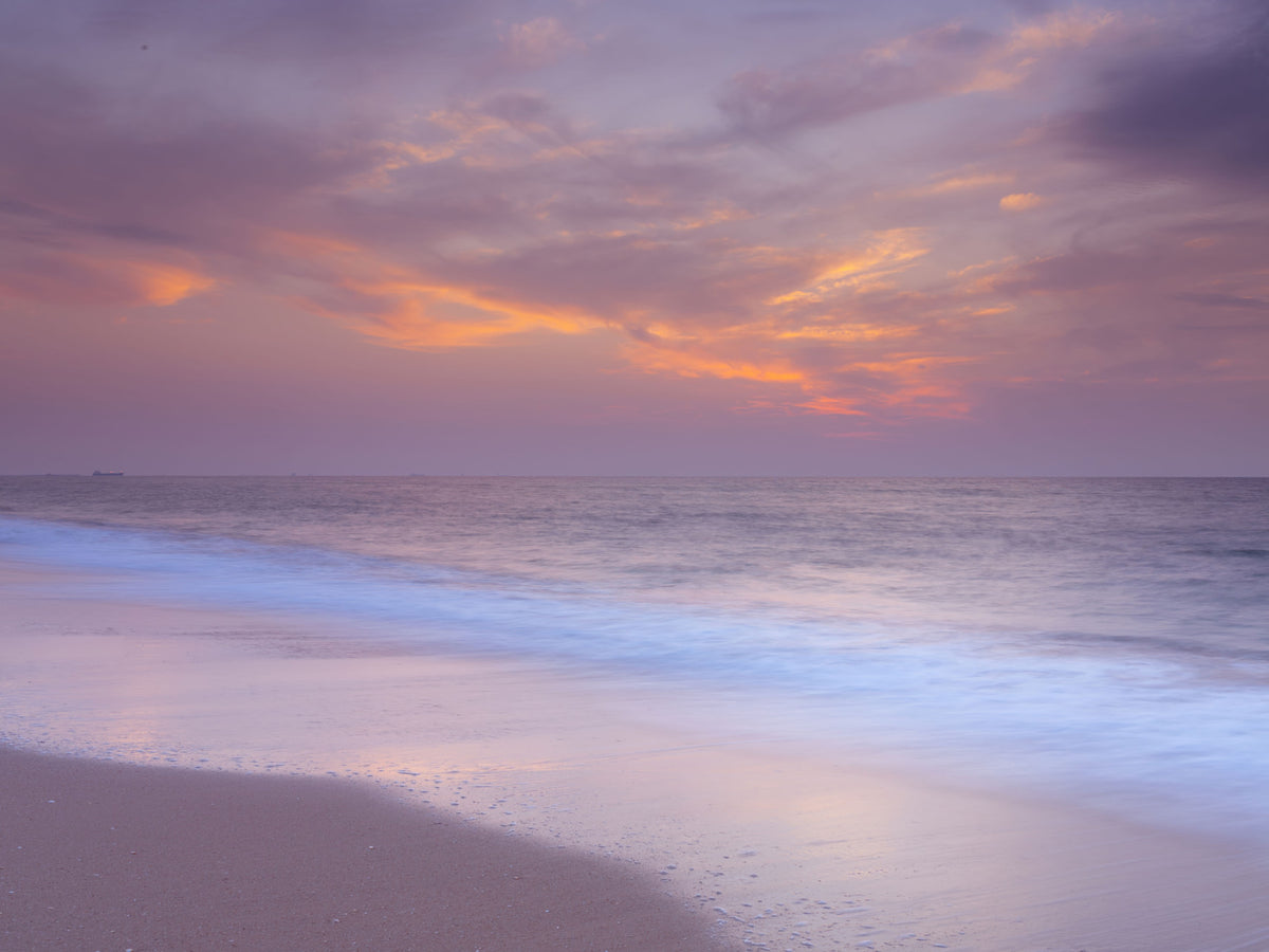 Pastell Strand Ruhe Wandbild in your room