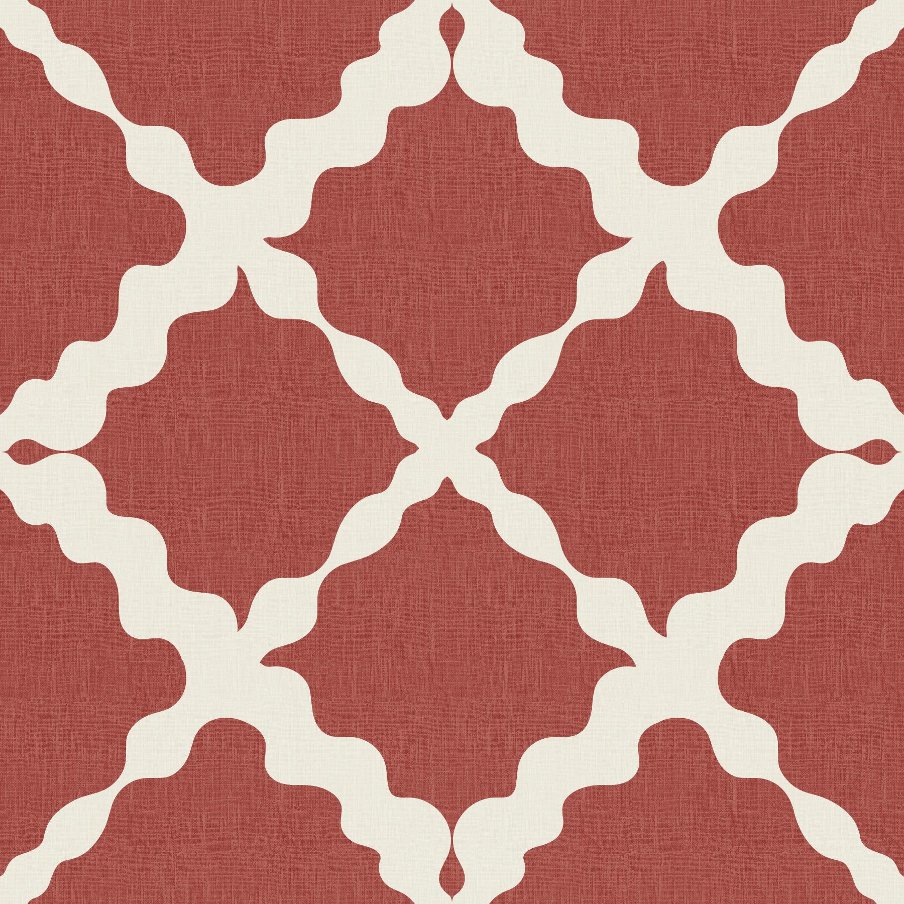 Strukturiertes Gitter-Rankgerüst Geometrisch Rost Minimalistisch Modern Tapete⁠