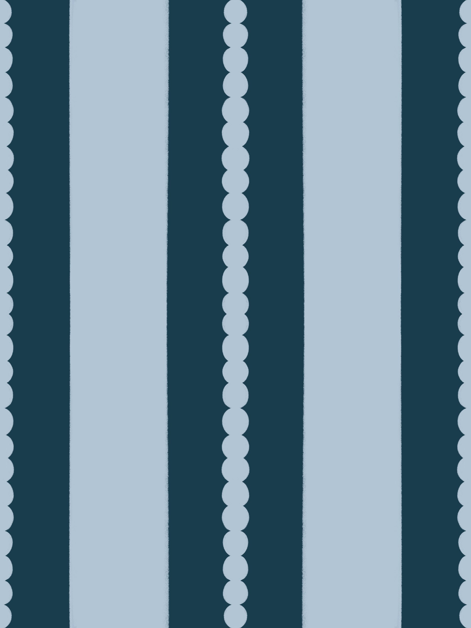 Tapeta Scallop & Dot Vertical Harmony