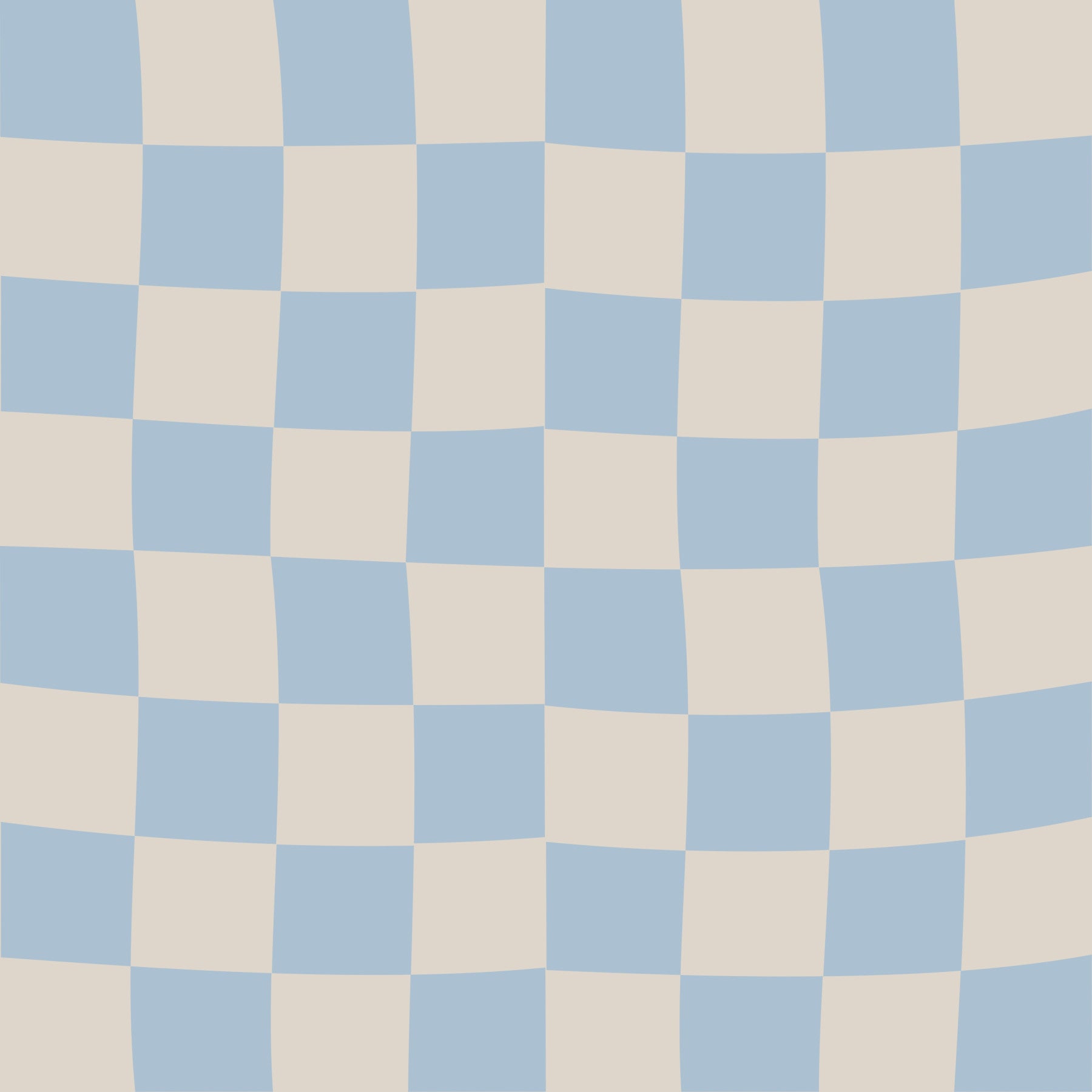 Azure & Beige Ternet Bølge Tapet⁠ in your room — zoomed