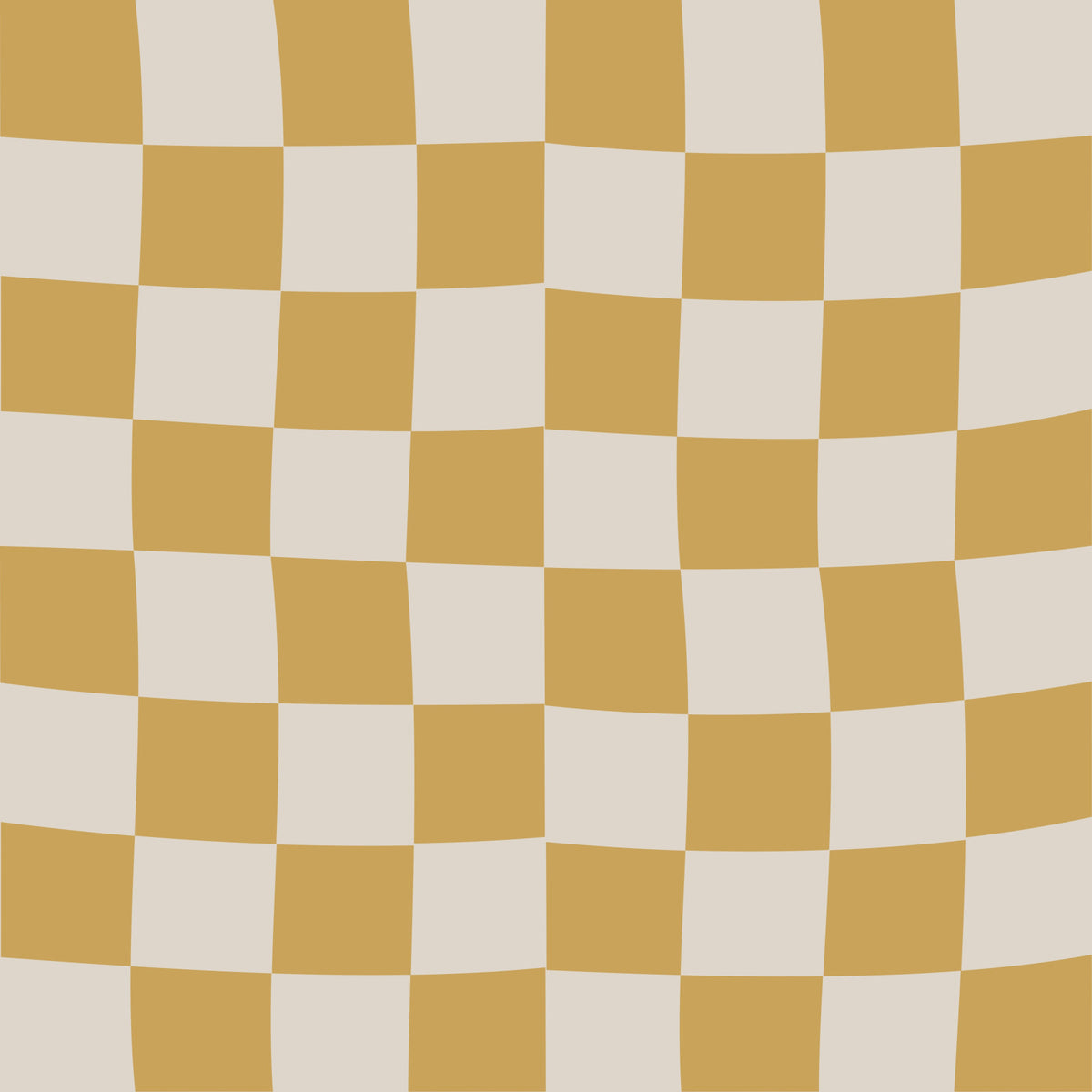 Golden Ripple Checks tapet in your room — zoomed