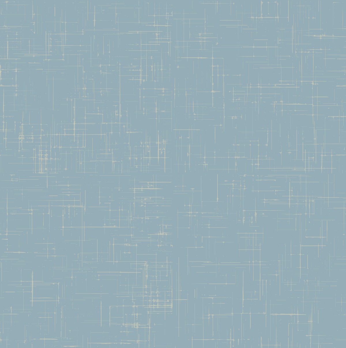 Dusty Blue Linnenstructuur Behang Mid Century Modern Behang⁠ in your room — zoomed