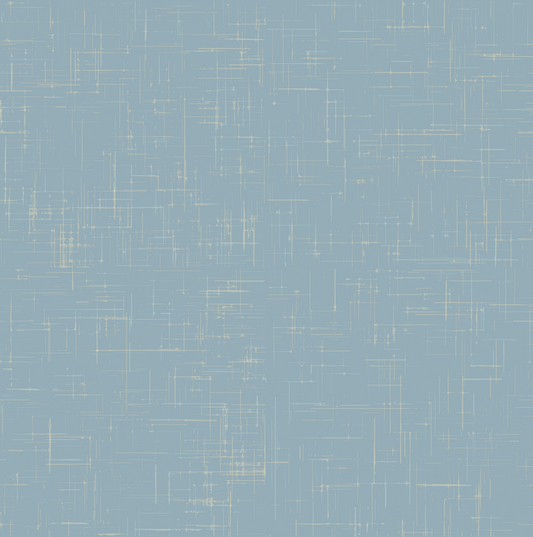 Papel pintado con textura de lino azul polvoriento Papel pintado moderno de mediados de siglo