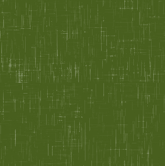 Papel pintado de textura de lino verde oliva Papel pintado moderno de mediados de siglo