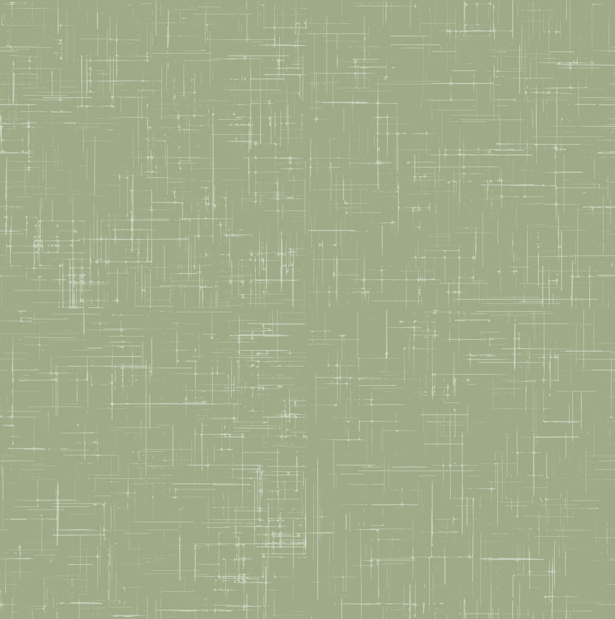 Papier peint texture lin vert sauge style milieu du siècle moderne in your room — zoomed