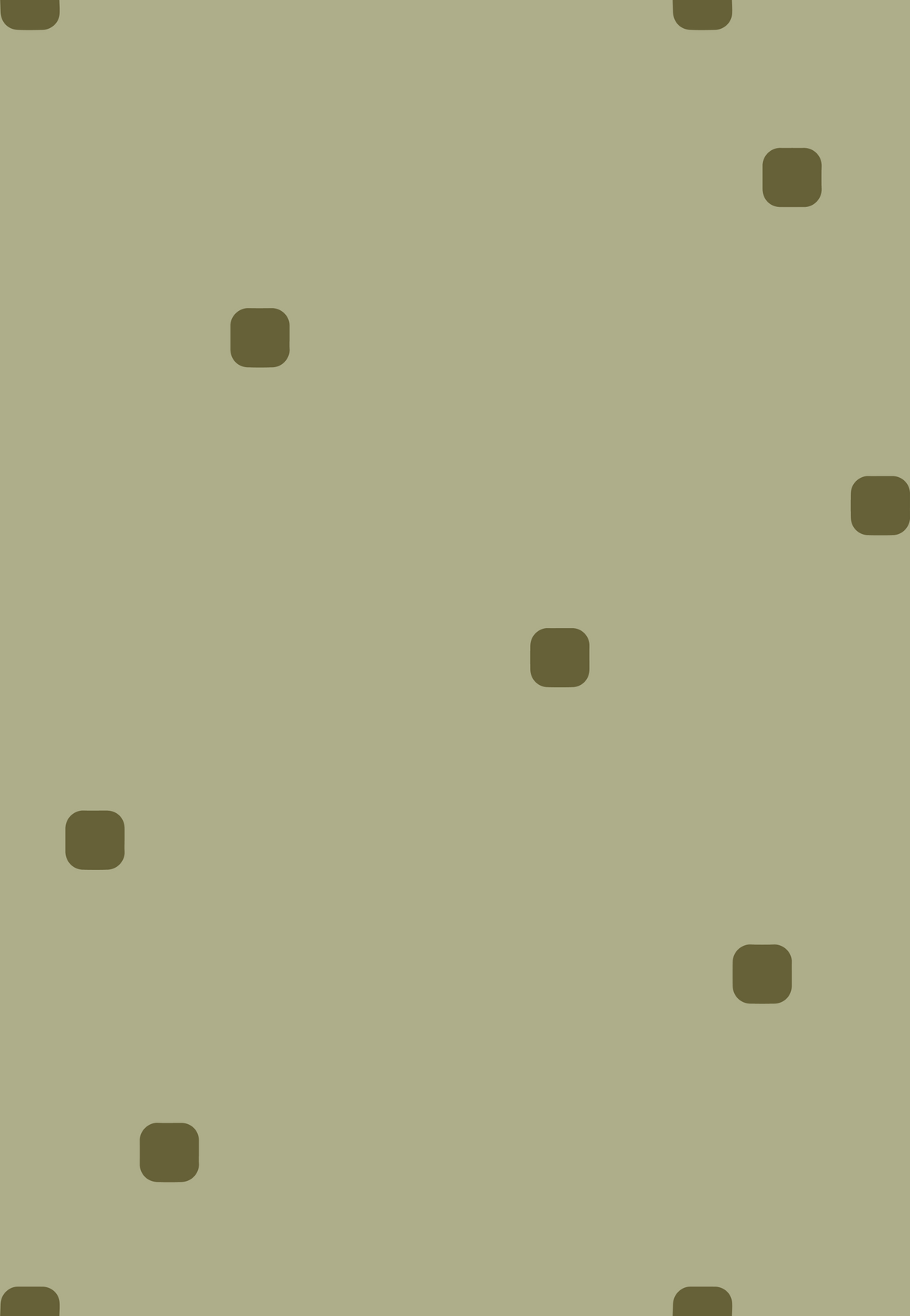 Sage Green Polka Dot Wallpaper Organic Retro Wallpaper⁠ in your room — zoomed