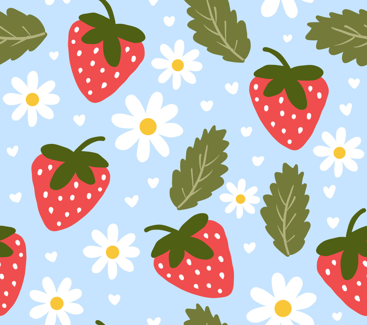 Sweet Berry Bloom Tapet