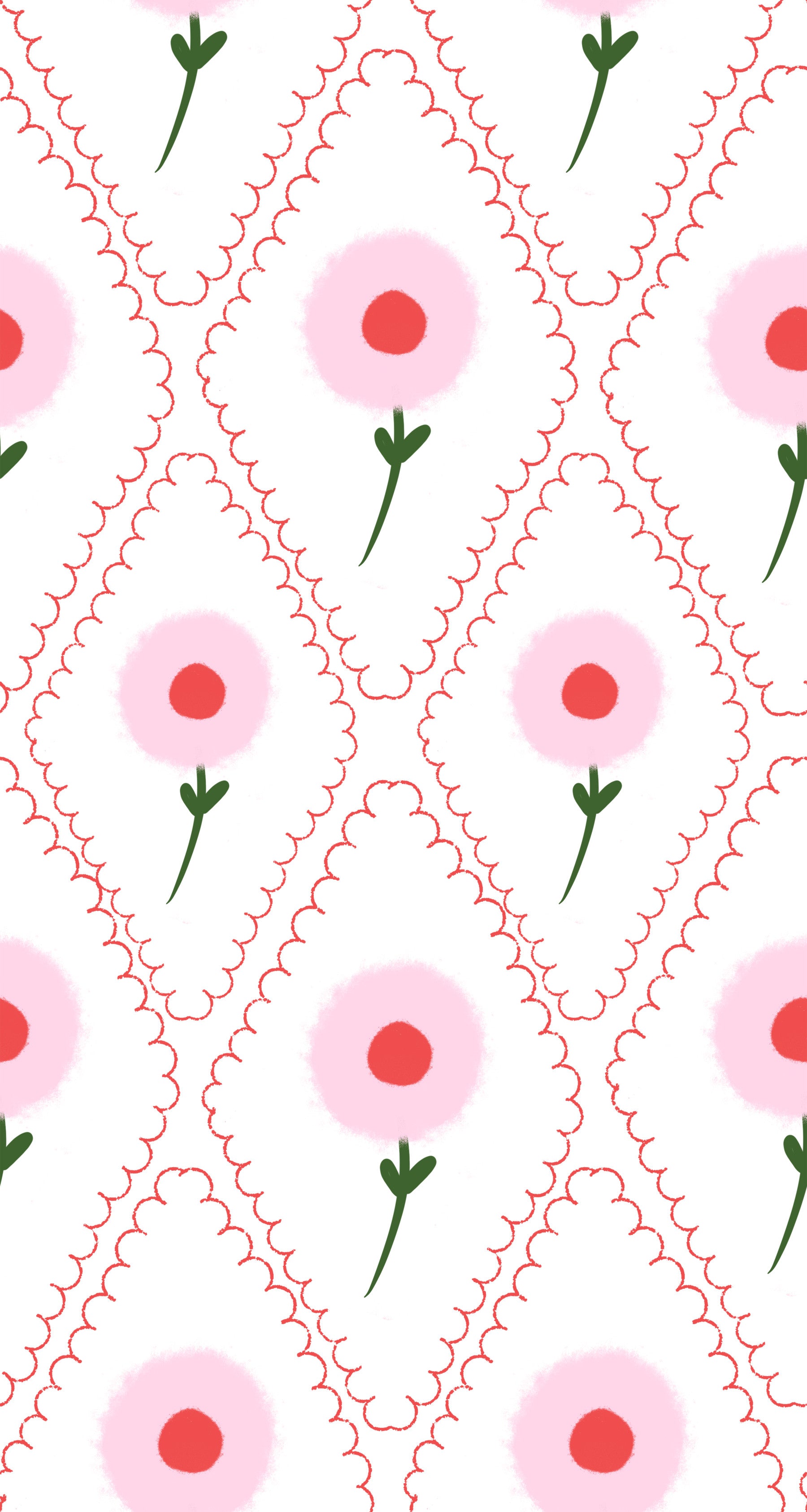 Cottage Roses Wallpaper⁠
