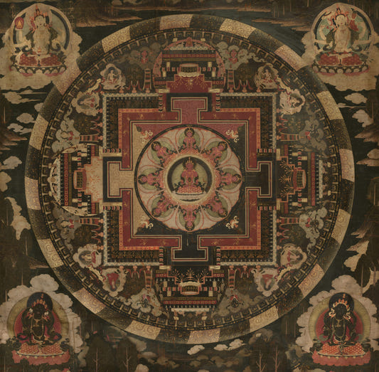 Tapisserie murale Mandala Sacré