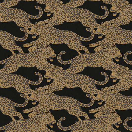 Prowling Leopards Pattern Wallpaper⁠