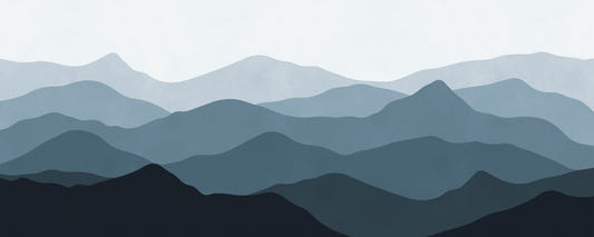 Layered Horizon 2 Wandbild