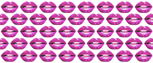 Pink Pout Pop-Art Wandbild