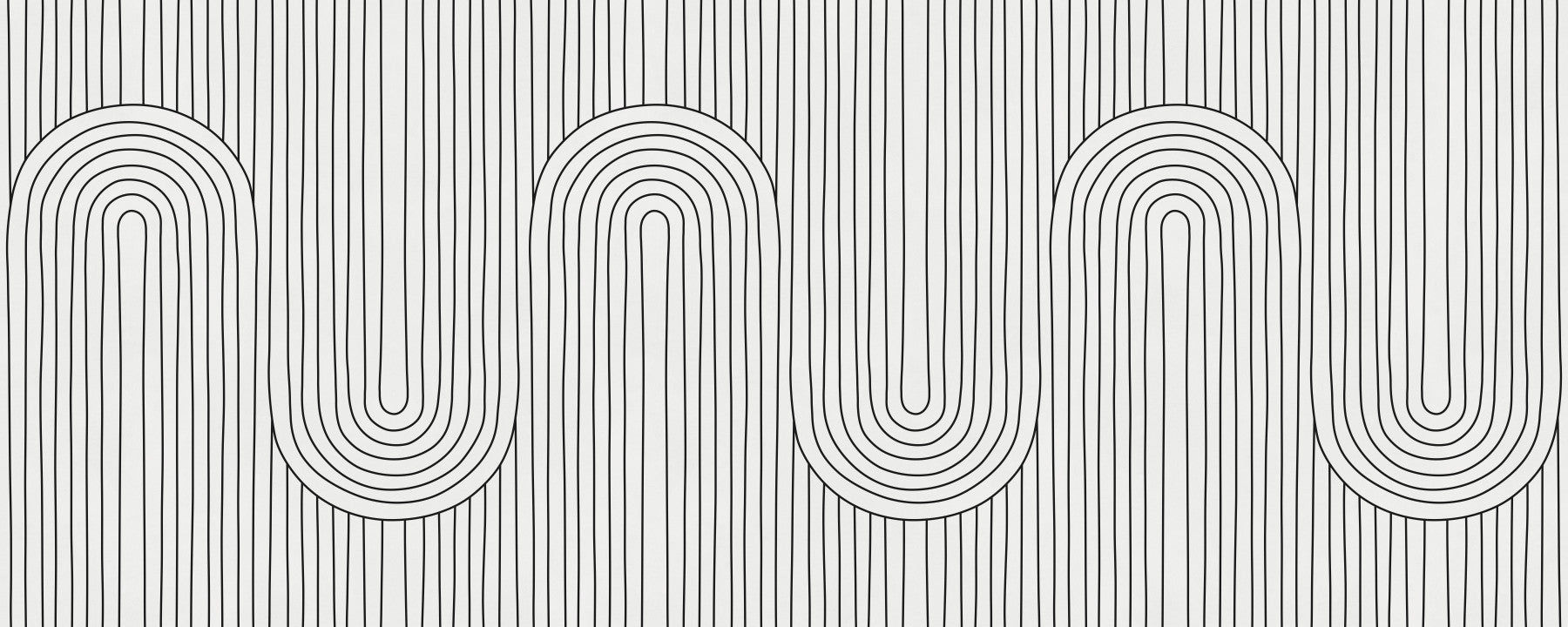 Papier peint panoramique Arches Linear Rhythm