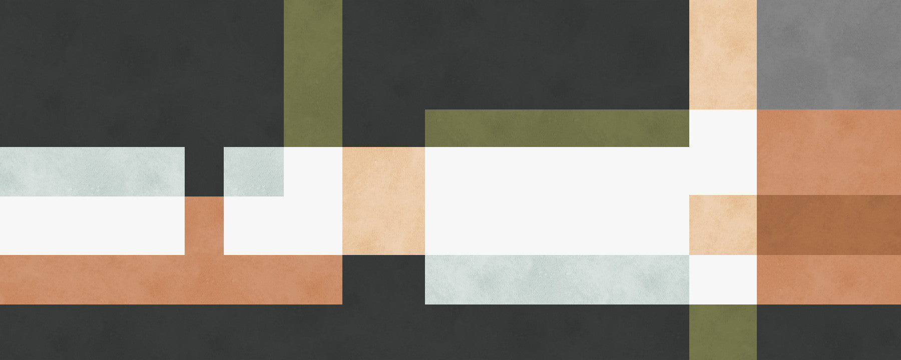 Geometric Layers Wall Mural