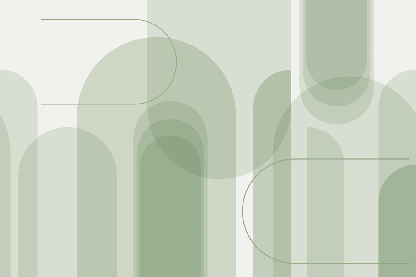 Papier peint panoramique Arches Sage Serenity