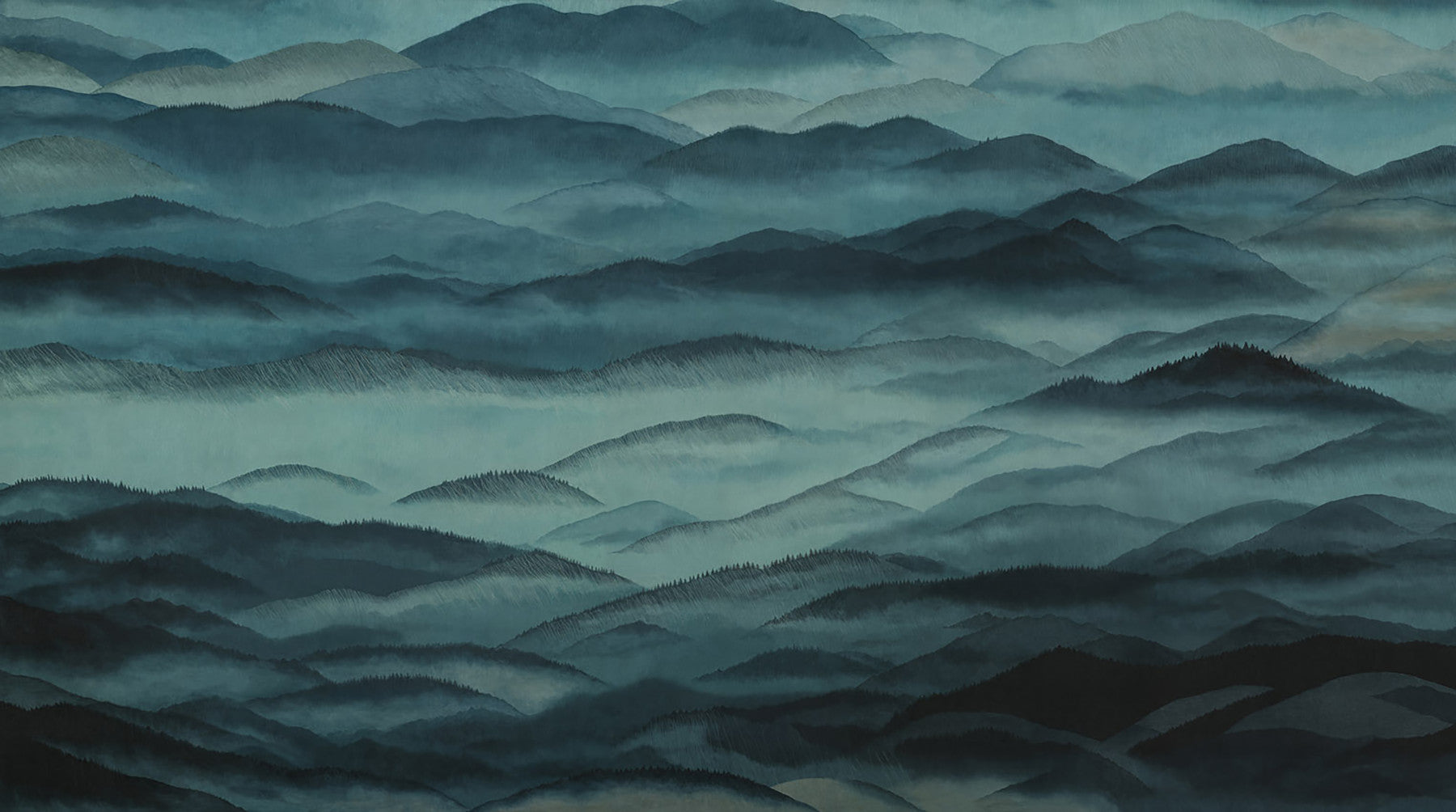 Roerich Hills Wandbild