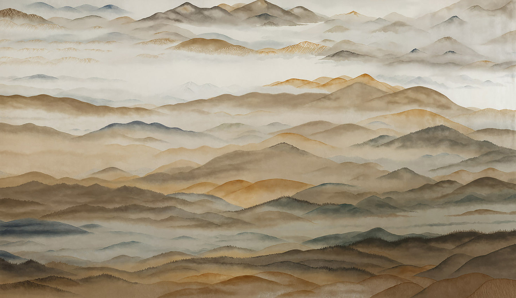 Roerich-Tal Wandbild