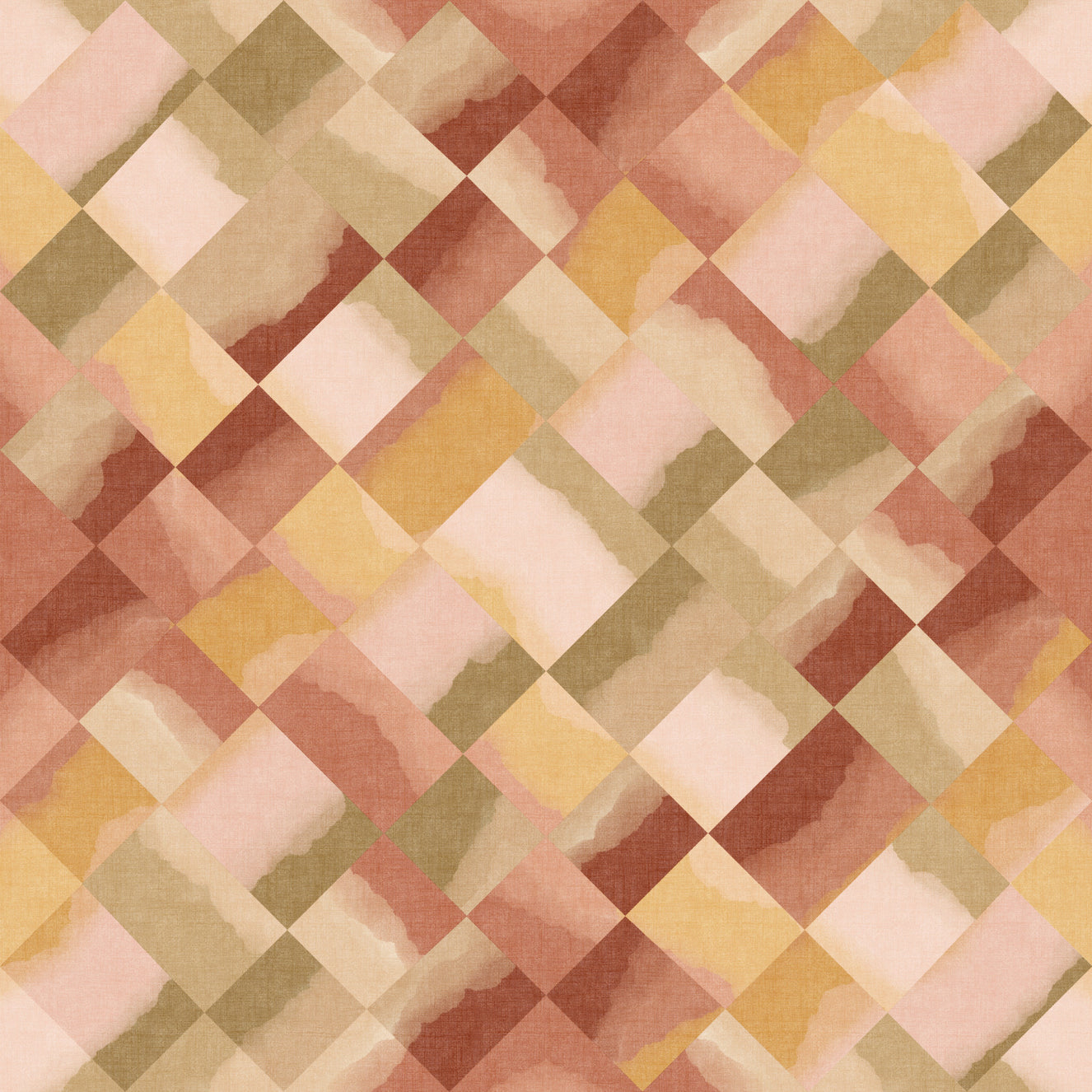 Relax Sunset Painted Checker Wallpaper⁠