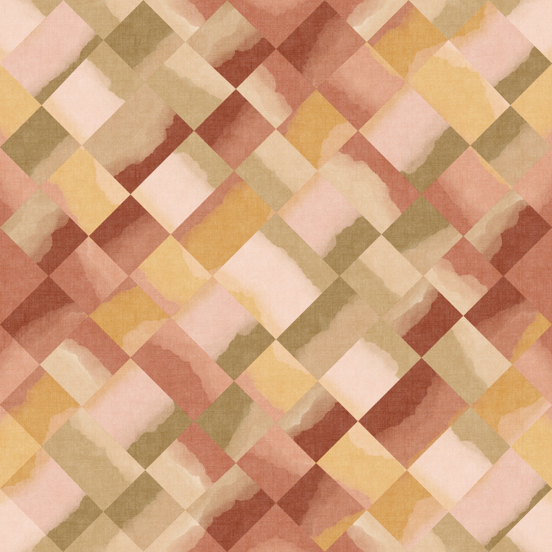 Relax Sunset Painted Checker Wallpaper⁠