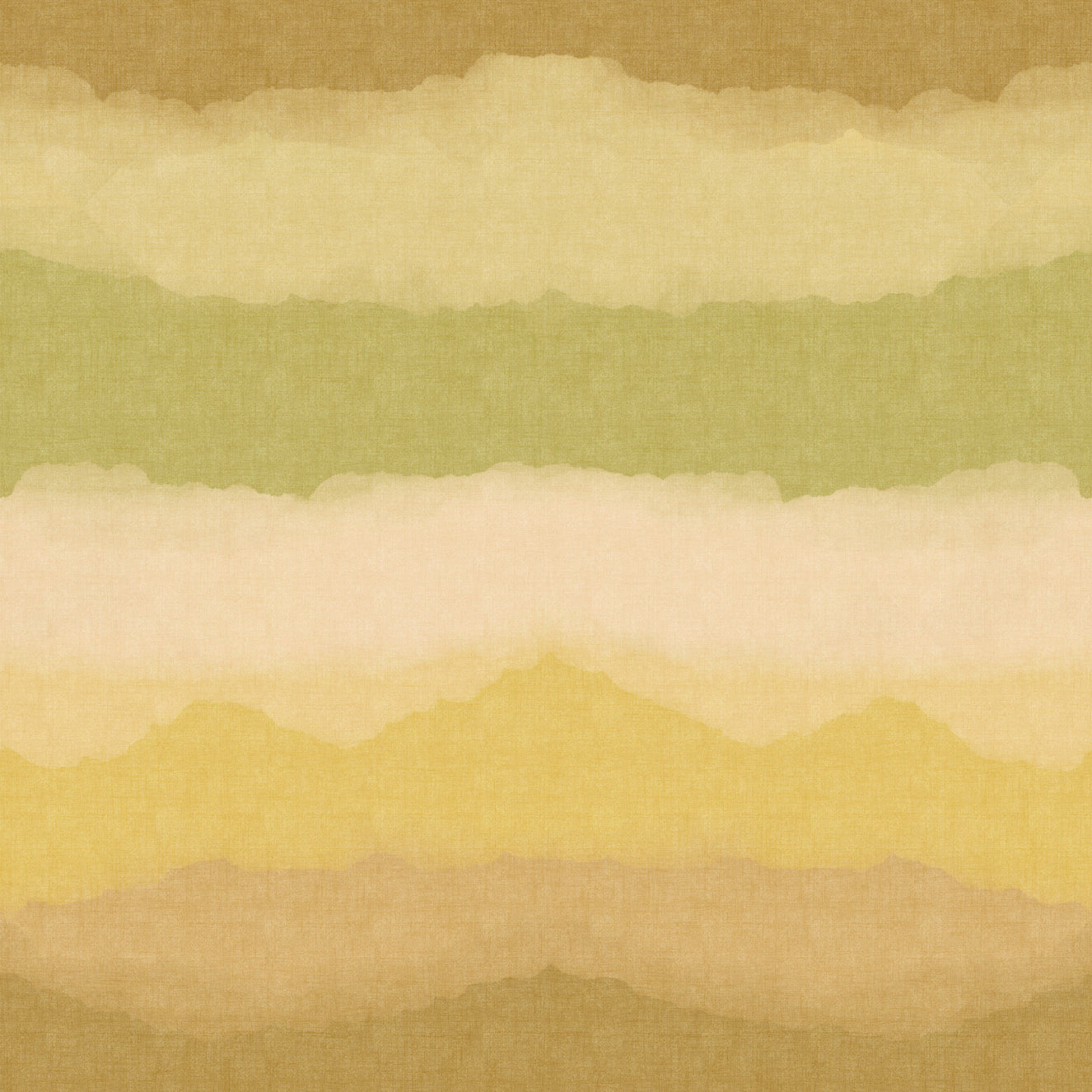 Relax Greenery Painted Horizon Wallpaper⁠