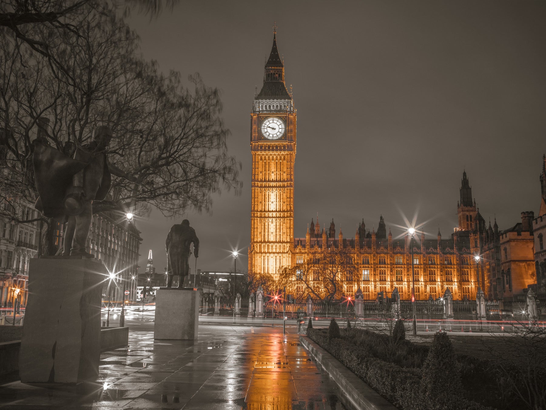 Westminster Ember Glow Wandbild
