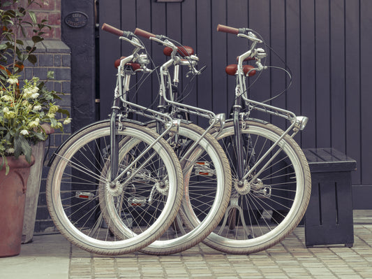 Vintage Urban Cycles Wandbild