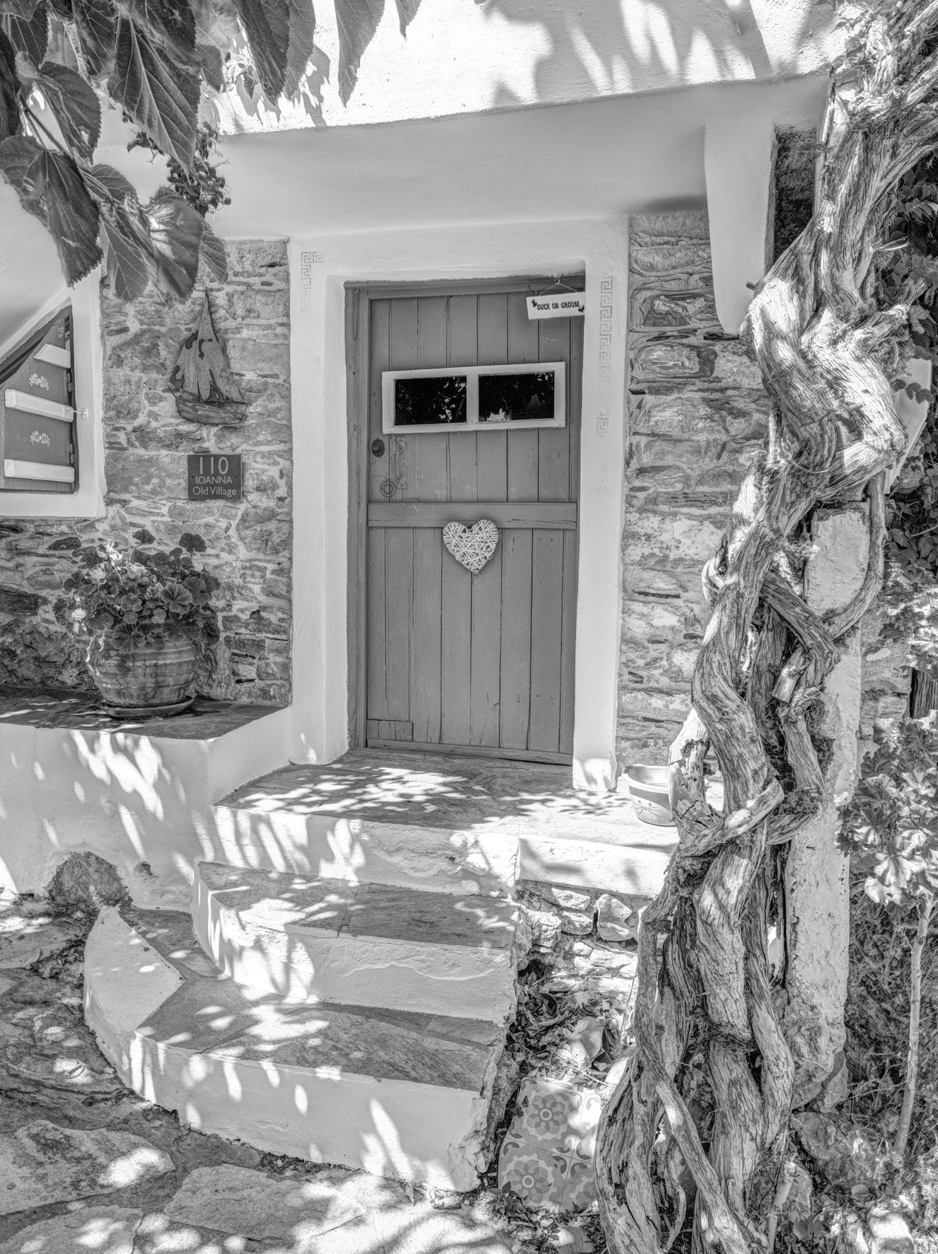 Heartfelt Village Entry Wall Mural