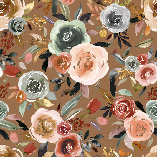 Earthy Bloom Medley Tapet