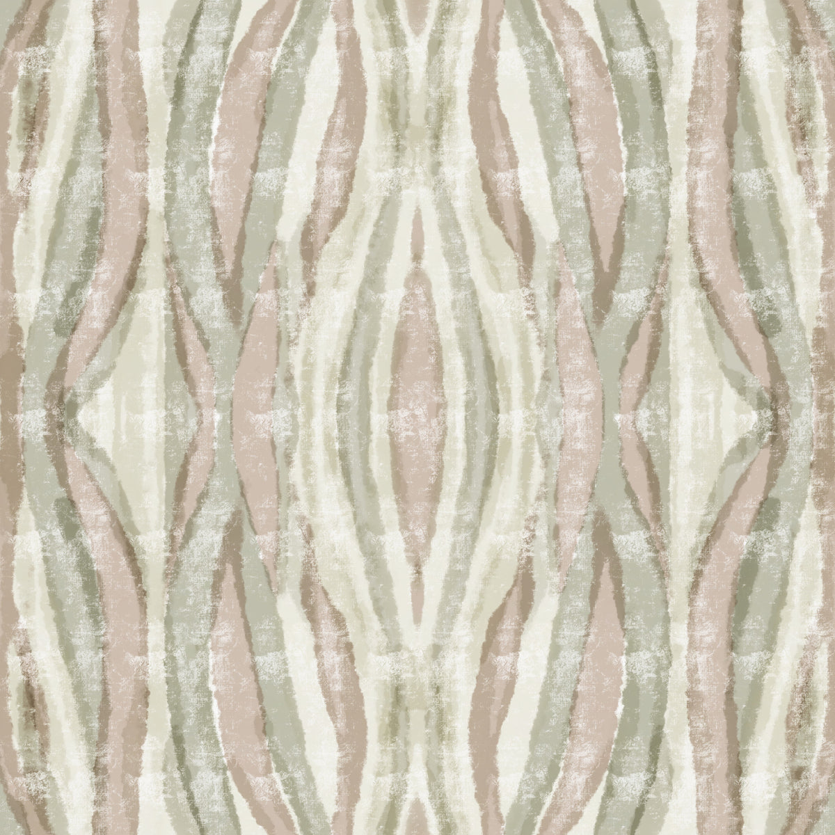 Himmeä Organic Flow raidallinen tapetti in your room — zoomed