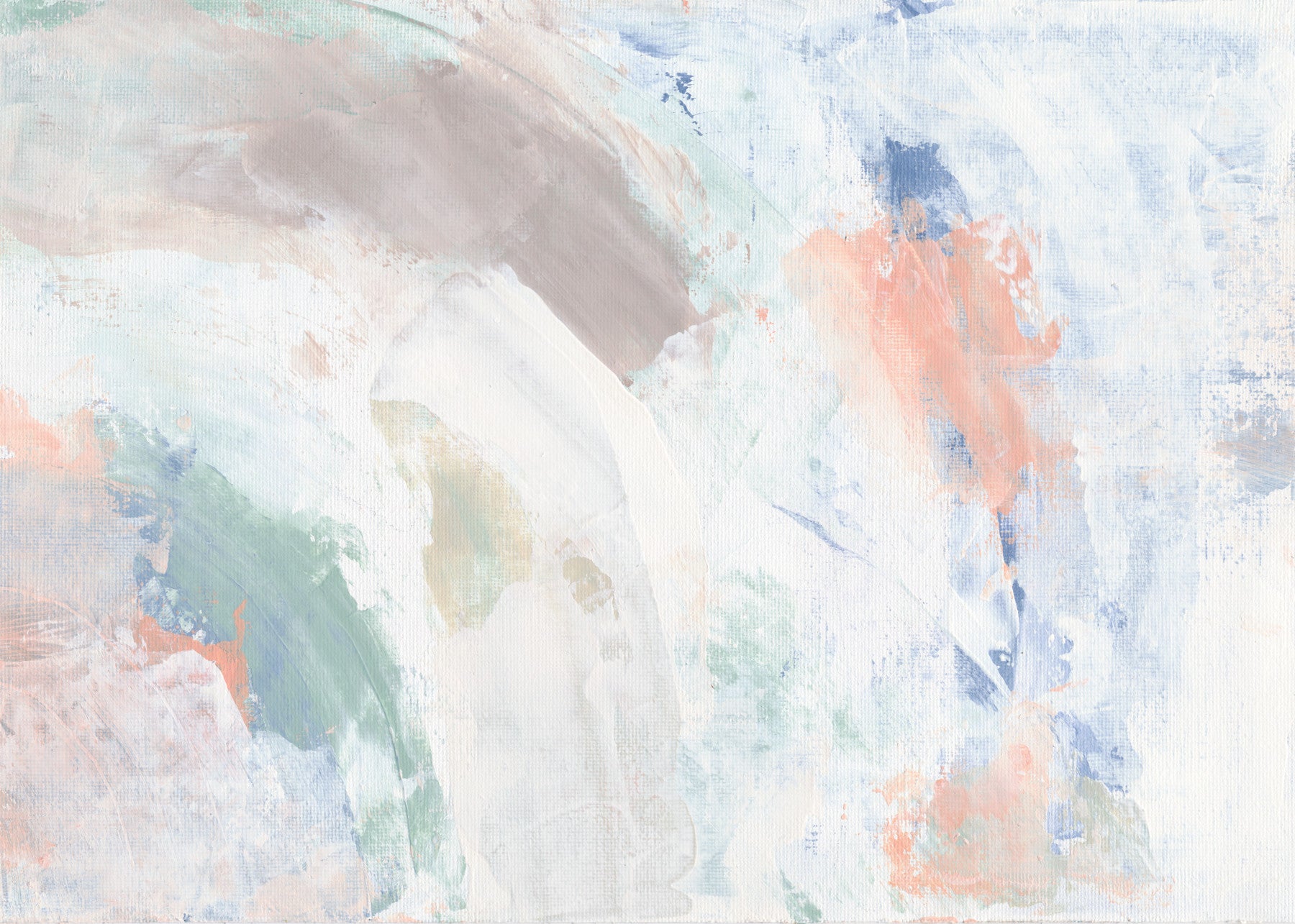 Fresque murale abstraite Murmures Pastel in your room — zoomed