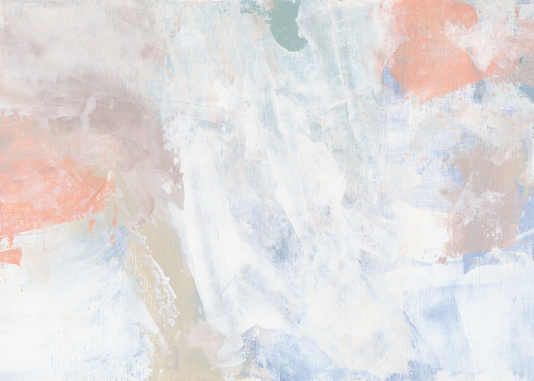 Fresque murale Soft Serenade aux coups de pinceau pastel in your room — zoomed