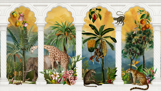 Fresque murale Imperial Arches Tropical Safari