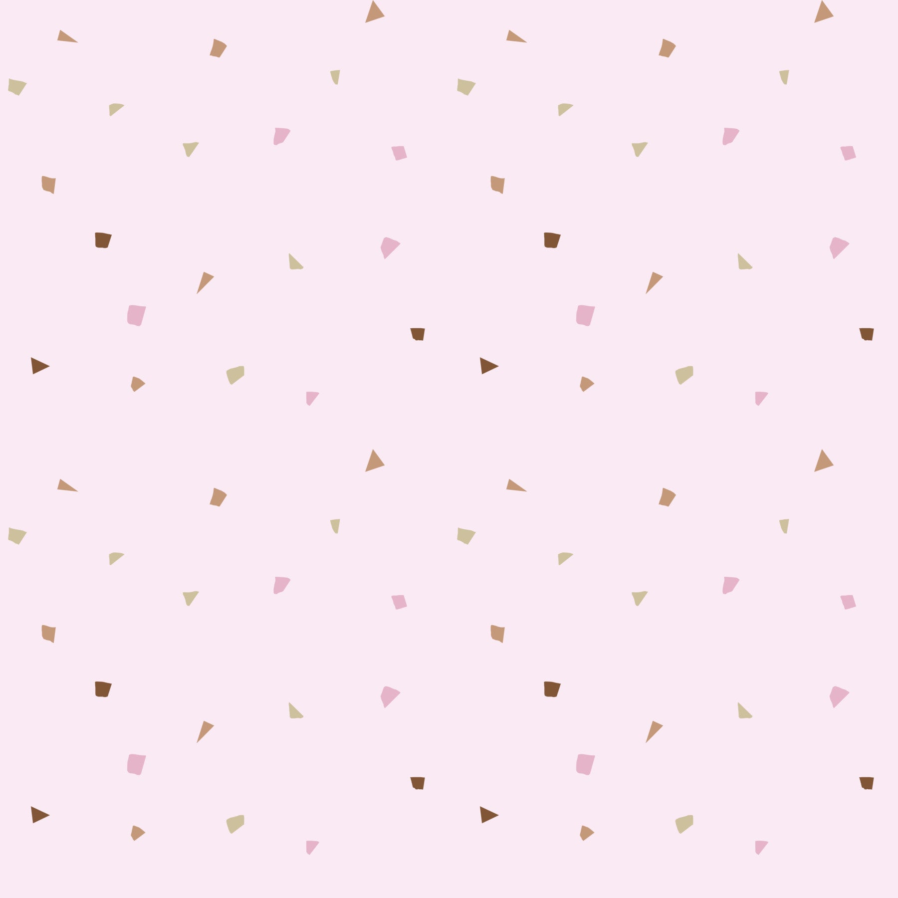 Papier peint confettis terrazzo blush
