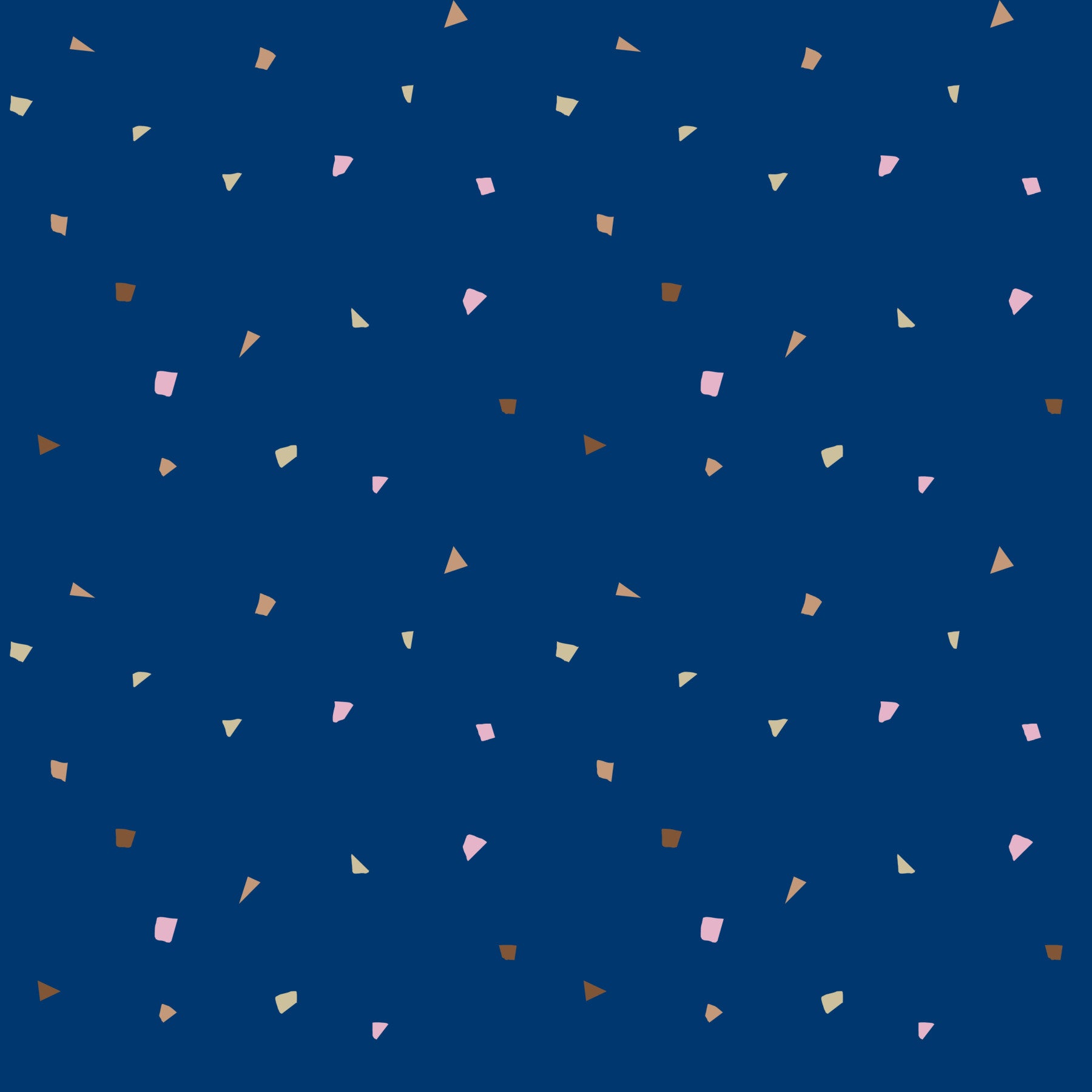 Midnight Confetti Terrazzo Tapete