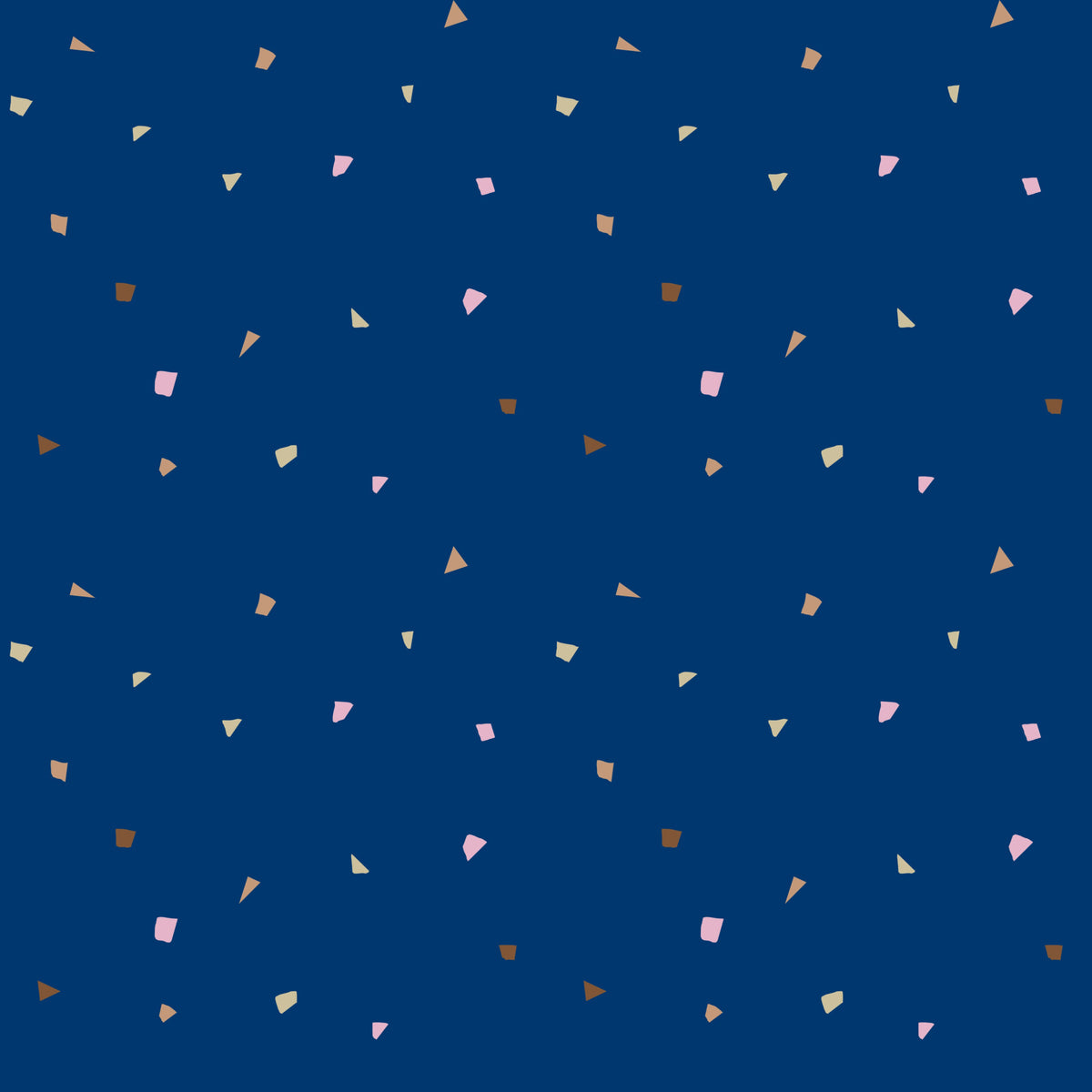 Papier peint terrazzo Confettis de minuit in your room